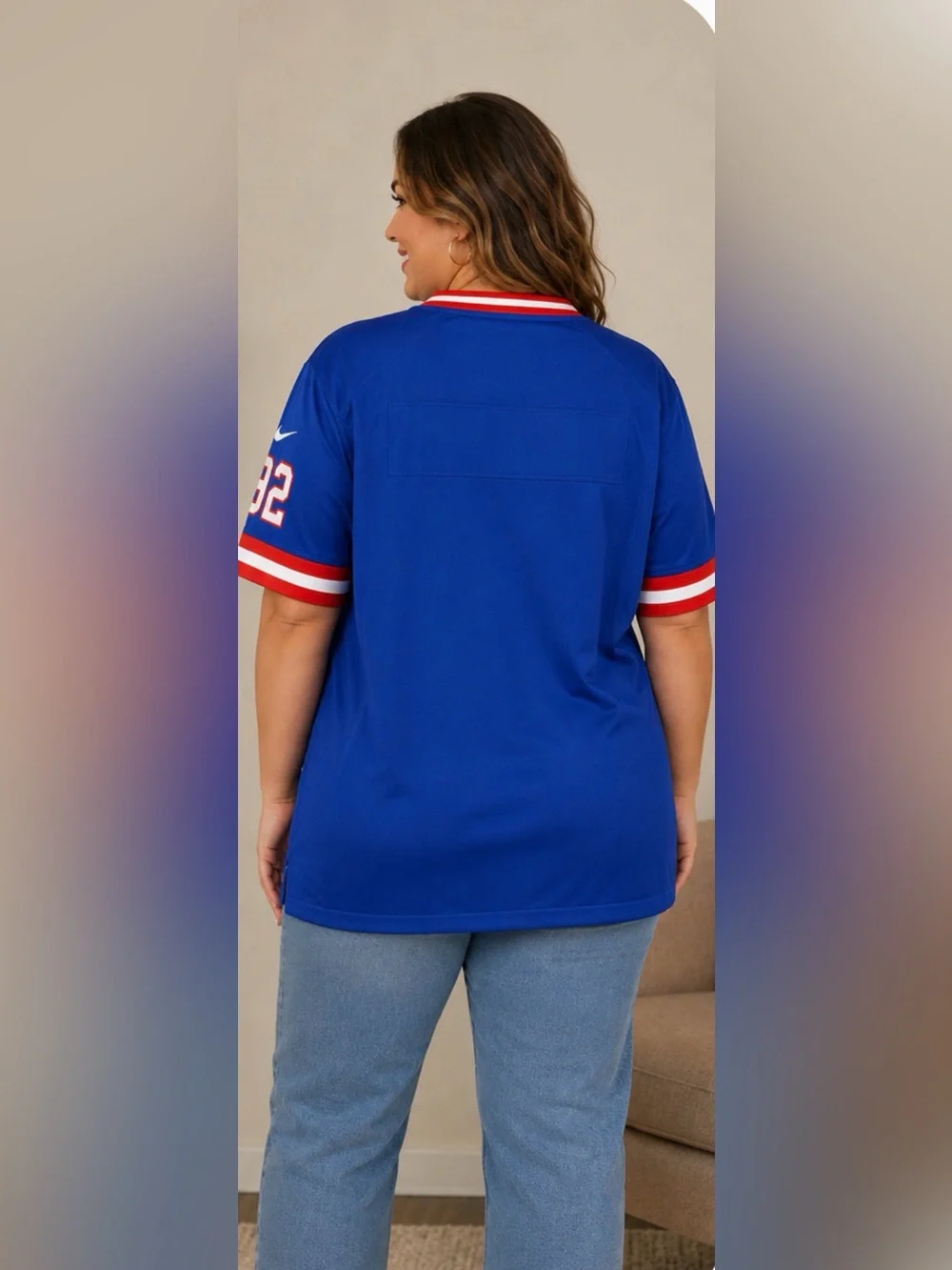 NWT Nike NFL New York Giants Women's On Field Jersey Size XL